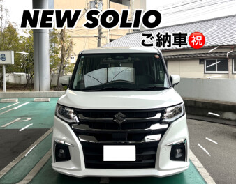 ＮＥＷソリオご納車させて頂きました！！
